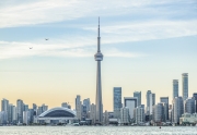 Toronto Skyline at sunset